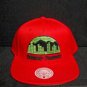 Denver Nuggets Snapback Hat Mitchell & Ness X Hardwood Classics - Reverse Grinch